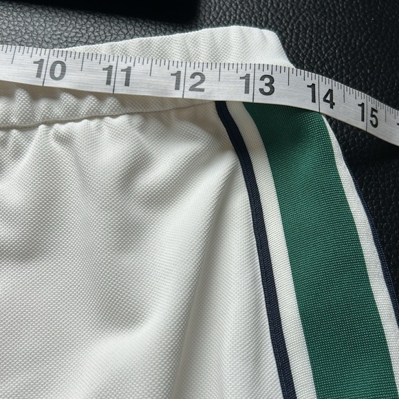 Tory Burch SET Skort and Chevron Tank Top White Green Sport Coolmax Sz M - Picture 7 of 15